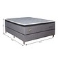 Conjunto Box Casal 138cm Valery PKT com Molas Ensacadas e Espuma D45 Bom Pastor