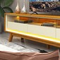 Rack Com LED Requinte Comprimento 212cm Naturale Off White Gelius