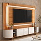 Home Atlanta 240cm Para TV 75 Polegadas Lukaliam - Jequitiba/Off White