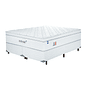 Conjunto Base Box com Colchão King Casal Molas Ensacadas Sonos Infinite 193X203X60