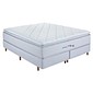 Conjunto Box Casal Bariloche Ice King 193cm Molas Ensacadas Espuma D33 com Pillow Top