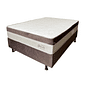 Cama Box Casal (Colchão + Base) Grécia 138x188 Molas Ensacadas Topázio Cama Box Casal (Colchão + Base) Grécia 138x188 Molas Ensacadas Topázio