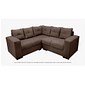 Sofá de Canto Athena Marrom Masterflex