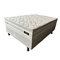 Cama Box Casal + Colchão Design Top Flex Ouro 138X188X70 