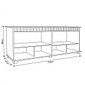 Buffet Classic 4 Portas 100% MDF Ripado para Sala de Jantar Bom Pastor - Natural Buffet Classic 4 Portas 100% MDF Ripado para Sala de Jantar Bom Pastor - Natural
