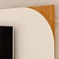 Combo Painel Duna 1.82 Suspensão + Rack Bancada para TV até 65 Polegadas - Cinamomo/Off White