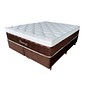 Conjunto Box PKT Diamond Casal 158cm com Molas Ensacadas - Design Colchões