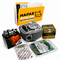 KIT 205cc KMP CG 160 GASOLINA COM COMANDO VIGARISTA NÍVEL 2 + MAPA JET MOTOS KIT 205cc KMP CG 160 GASOLINA COM COMANDO VIGARISTA NÍVEL 2 + MAPA JET MOTOS