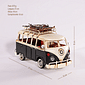 Miniatura Kombi metálica preta Miniatura Kombi metálica preta