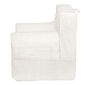 Mini Sofá Poltrona Infantil Off White de Espuma com Alça de Transporte e Capa Lavável Mini Sofá Poltrona Infantil Off White de Espuma com Alça de Transporte e Capa Lavável
