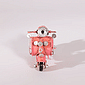 Scooter Decorativa Rosa Scooter Decorativa Rosa