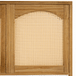 Cabeceira de Cama CASAL 146cm Arcs Madeira e Rattan Cabeceira de Cama CASAL 146cm Arcs Madeira e Rattan
