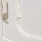 Kit Lilie Berço 2 em 1 e Cômoda 8 Gavetas em Madeira Maciça Branco Fosco