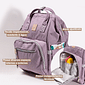 Bolsa Mochila Maternidade 2.0 Premium Lilás Bolsa Mochila Maternidade 2.0 Premium Lilás