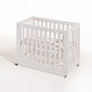 Mini Berço Dobrável Fold de Madeira Branco Mini Berço Dobrável Fold de Madeira Branco