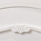 Kit Lilie Berço 2 em 1 e Cômoda 8 Gavetas em Madeira Maciça Branco Fosco