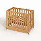 Mini Berço Dobrável Fold de Madeira na Cor Mel Mini Berço Dobrável Fold de Madeira na Cor Mel