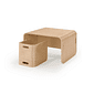 Conjunto Mesa e Cadeira Infantil Multifuncional de Madeira
