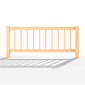 Grade de Proteção Adicional para Cama Infantil em Madeira Maciça Pinus Natural 93x41cm