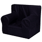 Mini Sofá Poltrona Infantil Azul Marinho de Espuma com Alça de Transporte e Capa Lavável