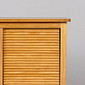 Cômoda Zig 4 Gavetas e 1 Porta de Madeira Maciça Mel Cômoda Zig 4 Gavetas e 1 Porta de Madeira Maciça Mel