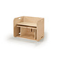 Conjunto Mesa e Cadeira Infantil Multifuncional de Madeira