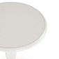 Mesa Redonda Lateral de Apoio Branco Provençal