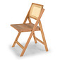 Conjunto de Mesa Quadrada com 2 Cadeiras em Madeira de Eucalipto com Encosto em Rattan Natural na Cor Pitanga Conjunto de Mesa Quadrada com 2 Cadeiras em Madeira de Eucalipto com Encosto em Rattan Natural na Cor Pitanga