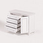 Kit Berço 3 em 1 + Cômoda 4 gavetas e 1 Porta com Rattan Branco | Linha Feliz + 1,2,3 Kit Berço 3 em 1 + Cômoda 4 gavetas e 1 Porta com Rattan Branco | Linha Feliz + 1,2,3
