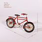 Bicicleta Decorativa Vermelha