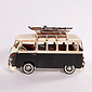 Miniatura Kombi metálica preta Miniatura Kombi metálica preta