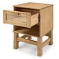 Kit Cabeceira SOLTEIRO + Mesa de Cabeceira 1 Gaveta de Rattan Nature Kit Cabeceira SOLTEIRO + Mesa de Cabeceira 1 Gaveta de Rattan Nature