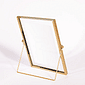 Porta Retrato Retangular Dourado 13,5 x 18,5cm