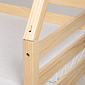 Mini Cama Infantil Montessoriana Casinha Bloomie em Madeira Maciça Pinus Natural Mini Cama Infantil Montessoriana Casinha Bloomie em Madeira Maciça Pinus Natural