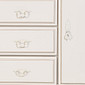 Kit Berço e Cômoda Entalhado Branco Kit Berço e Cômoda Entalhado Branco