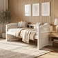 Sofá Cama Feliz Branco Sofá Cama Feliz Branco