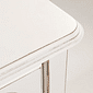 Kit Lilie Berço 2 em 1 e Cômoda 8 Gavetas em Madeira Maciça Branco com Detalhes Provençal Kit Lilie Berço 2 em 1 e Cômoda 8 Gavetas em Madeira Maciça Branco com Detalhes Provençal