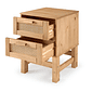 Kit Cabeceira SOLTEIRO + Cômoda + Mesa de Cabeceira 2 Gavetas de Rattan Nature Kit Cabeceira SOLTEIRO + Cômoda + Mesa de Cabeceira 2 Gavetas de Rattan Nature