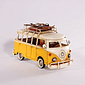 Miniatura Kombi Metálica Amarela Miniatura Kombi Metálica Amarela