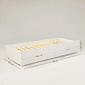 Sofá Cama Encanto com Cama Auxiliar Branco + Mel Sofá Cama Encanto com Cama Auxiliar Branco + Mel
