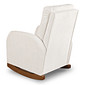 Poltrona de Amamentação Luna com Balanço e Puff Flor Bouclé Branco Poltrona de Amamentação Luna com Balanço e Puff Flor Bouclé Branco