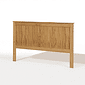 Cabeceira de Cama QUEEN 160cm Alamo em Madeira Natural Cabeceira de Cama QUEEN 160cm Alamo em Madeira Natural