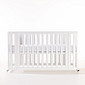 Kit Berço 3 em 1 + Cômoda 4 gavetas em Madeira Maciça Branco | Linha Feliz + 1,2,3 Kit Berço 3 em 1 + Cômoda 4 gavetas em Madeira Maciça Branco | Linha Feliz + 1,2,3