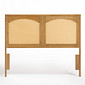 Cabeceira de Cama CASAL 146cm Arcs Madeira e Rattan Cabeceira de Cama CASAL 146cm Arcs Madeira e Rattan