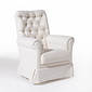 Poltrona de Amamentação Mommy com Balanço e Puff Bouclé Branco Poltrona de Amamentação Mommy com Balanço e Puff Bouclé Branco