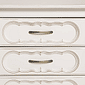 Kit Lilie Berço 2 em 1 e Cômoda 8 Gavetas em Madeira Maciça Branco com Detalhes Provençal Kit Lilie Berço 2 em 1 e Cômoda 8 Gavetas em Madeira Maciça Branco com Detalhes Provençal