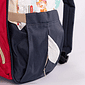 Bolsa Mochila Maternidade Premium Branca e Vermelha Bolsa Mochila Maternidade Premium Branca e Vermelha