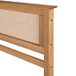 Cabeceira de Cama SOLTEIRO 94 cm Nature Madeira e Rattan Cabeceira de Cama SOLTEIRO 94 cm Nature Madeira e Rattan