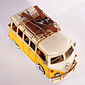 Miniatura Kombi Metálica Amarela Miniatura Kombi Metálica Amarela