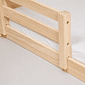 Mini Cama Infantil Montessoriana Casinha Bloomie em Madeira Maciça Pinus Natural Mini Cama Infantil Montessoriana Casinha Bloomie em Madeira Maciça Pinus Natural